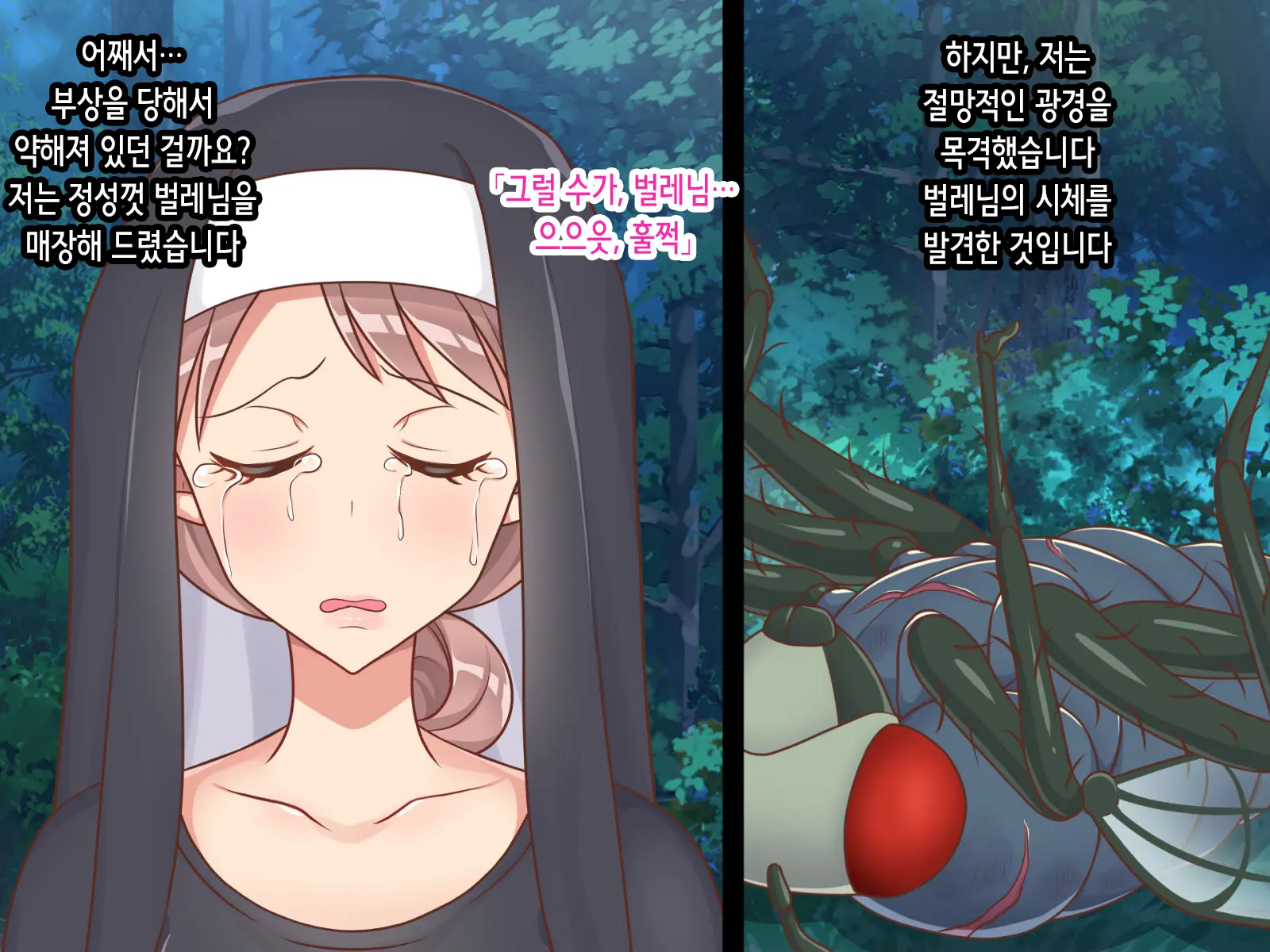 Koubi Ni Ochita Onnatachi ~Inran Sister Hen~ | 교미에 타락한 여자들 ~음란 수녀편~